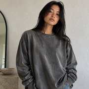 Washed Cotton Oversized Tee