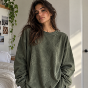 Washed Cotton Oversized Tee