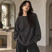 Washed Cotton Oversized Tee