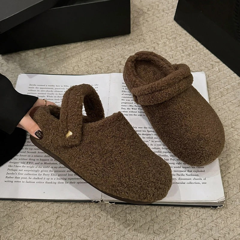 Cozy Fur Flats