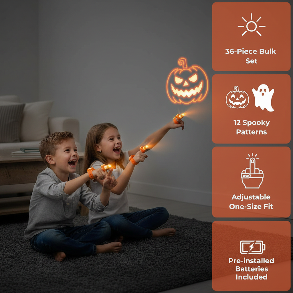 SpookBeam™ - Halloween Finger Projectors